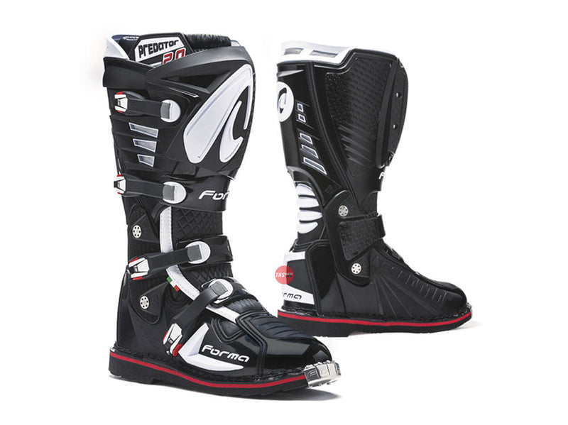 Forma Predator 2.0 Black white red Off Road Boots Size (EU) 43