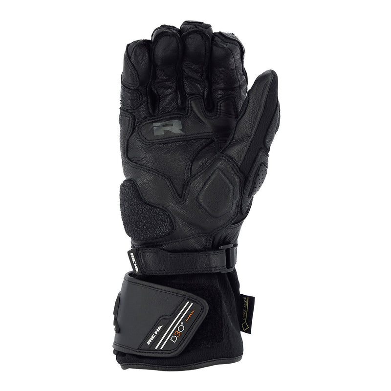 Richa Extreme 2 Leather Gore-Tex Sport Glove - Black Size Medium