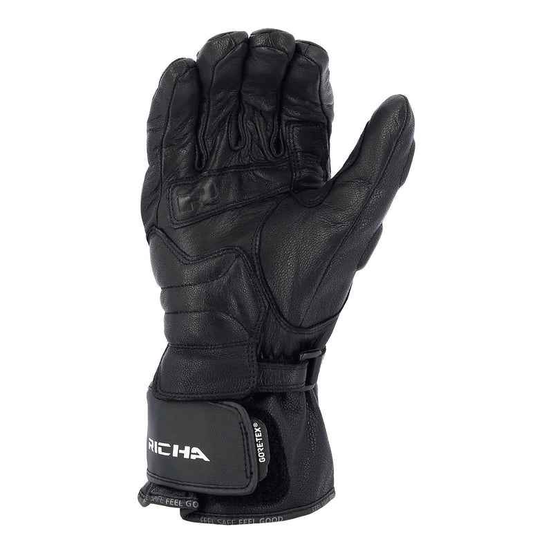 Richa Street Touring Leather Gore-Tex Glove - Black Size Medium