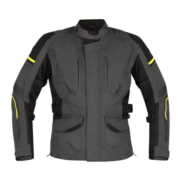 Richa Infinity 3 Ladies'Jacket - Grey / Fluo Yellow Size Large