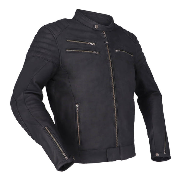 Richa Charleston Leather Jacket - Black Size 48