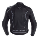 Richa Assen Leather Jacket - Black Size Small