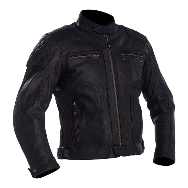 Richa Detroit Leather Jacket - Black Size Large