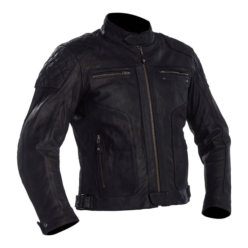 Richa Detroit Leather Jacket - Black Size Large