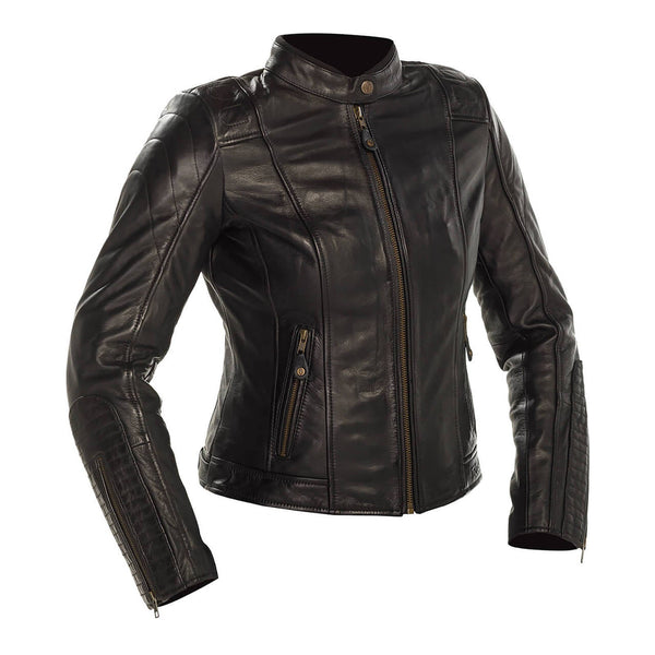Richa Ladies Lausanne Leather Jacket - Black Size 12
