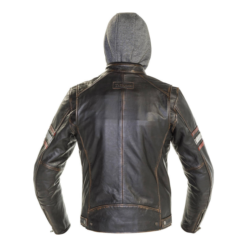Richa Toulon 2 Leather Jacket - Black / Red Size 6XL