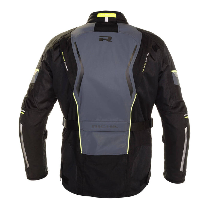 Richa Infinity 2 Flare Jacket - Black / Grey / Fluro Size 4XL
