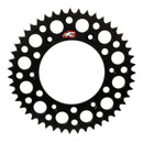 Renthal Sprocket Rear Black 50T Alloy 7075 T6 Grooved