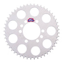 Renthal Sprocket Rear Silver 49T Alloy 7075 T6 Grooved Yamaha