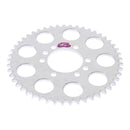 Renthal Sprocket Rear Silver 49T Alloy 7075 T6 Grooved Yamaha