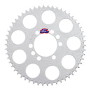 Renthal Sprocket Rear Silver 54T Alloy 7075 T6 Grooved Yamaha