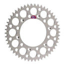 Renthal Sprocket Rear Silver 44T Alloy 7075 T6 Grooved Yamaha