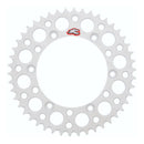 Renthal Sprocket Rear Silver 46T Alloy 7075 T6 Grooved Yamaha