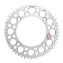 Renthal Sprocket Rear Silver 50T Alloy 7075 T6 Grooved Honda Mi