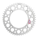 Renthal Sprocket Rear Silver 54T Alloy 7075 T6 Grooved Honda