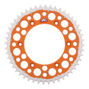 Renthal Sprocket Twinring Orange 48T Bi-metal Grooved