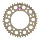 Renthal Sprocket Rear Silver 41T Alloy 7075 T6 Grooved Honda