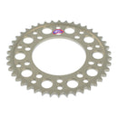 Renthal Sprocket Rear Silver 41T Alloy 7075 T6 Grooved Honda