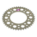 Renthal Sprocket Rear Silver 42T Alloy 7075 T6 Grooved Honda