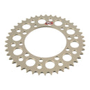 Renthal Sprocket Hard Anodised 44T Silver
