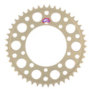 Renthal Sprocket Rear Silver 46t Alloy 7075 T6 Grooved Suzuki