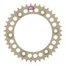 Renthal Sprocket Rear Silver 40T Alloy 7075 T6 Grooved Honda
