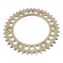 Renthal Sprocket Rear Silver 40T Alloy 7075 T6 Grooved Honda