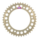 Renthal Sprocket Rear Silver 42T Alloy 7075 T6 Grooved Honda