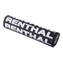 Renthal SX Handlebar Pad 10in - Black / Silver White Retro