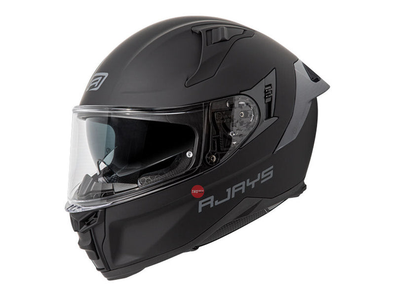 Rjays Dominator IIi Matt Black Road Helmet Size 2XL 64cm THS Moto NZ