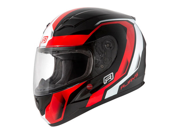 Rjays Small Grid Gloss Black red Road Helmet Size 56cm