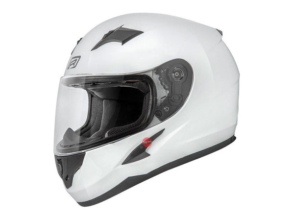 Rjays Small Grid Gloss White Road Helmet Size 56cm