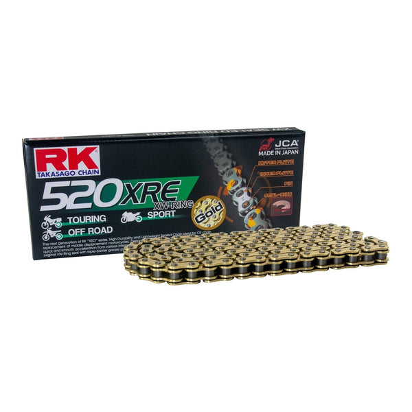 RK Chain GB520XRE x Gold XW-Ring Length 114 Links