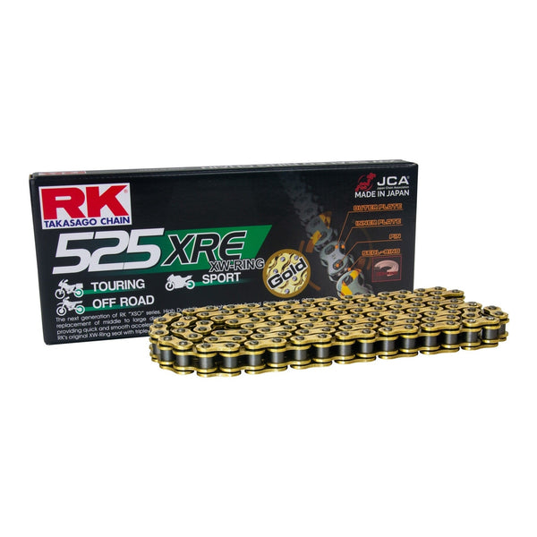 RK Chain GB525XRE x Gold XW-Ring Length 120 Links