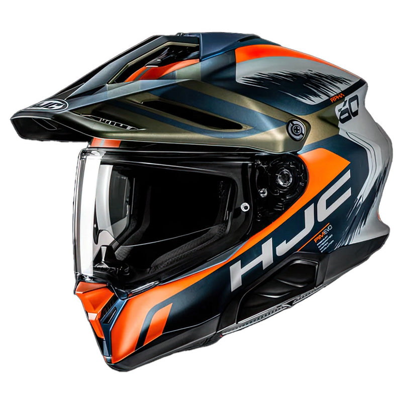 HJC RPHA 60 Quid MC47SF ADV Adventure Helmet Size Large 59cm