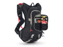 USWE Raw 12L Storage 3L Bladder Dirt Biking Hydration Pack Black/Grey
