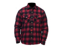 Rjays Regiment Flannel Shirt Red Black Road Jacket Size Medium