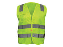 Rjays Safety Vest Hi-viz Yellow Size Small