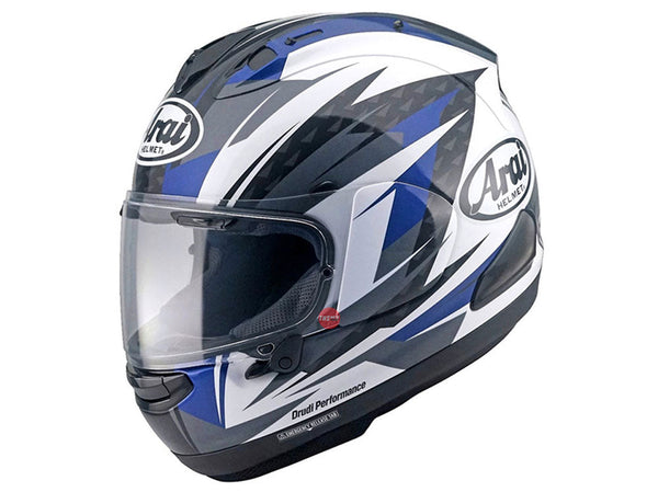 Arai Large RX-7V Evo Rush Blue Road Helmet Size 60cm