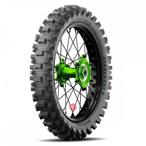 Michelin 120/90-18 65M Starcross 6 Medium Soft NHS Tube Type Rear Motorcycle Tyre