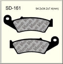 Vesrah Organic Brake Pads SD161 Alt: VD161JL AX35185