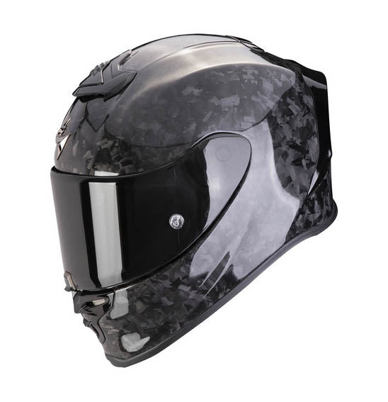 Scorpion EXO-R1 EVO CARBON AIR ONYX Solid Black Road Helmet Size Medium 58cm