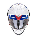 Scorpion EXO ADF-9000 AIR DESERT White Blue Red Adventure Helmet Size Medium 58cm