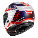 Shoei GT-Air 3 Hike TC10 - Red / White / Blue Size Medium 58cm