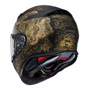 Shoei NXR2 Fearless Helmet - Black / Gold TC-5 Size Small