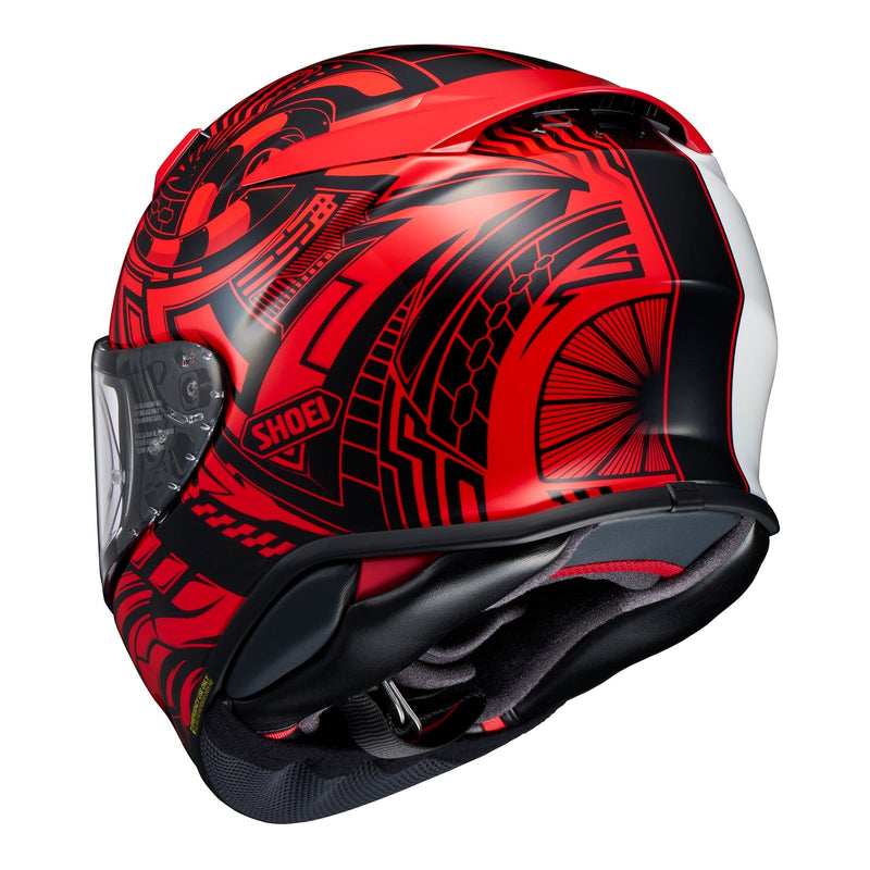 Shoei NXR2 Helmet - Beaut TC1 White / Black / Red Size Large 60cm