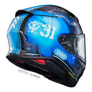 Shoei NXR2 Gundam MS-04 Ramba Ral’s Bugu TC-2 Helmet Size XL