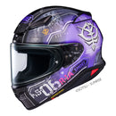 Shoei NXR2 Gundam Black Tri-Stars Zaku II TC-12 Helmet Size XS