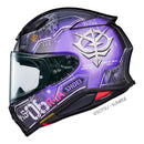 Shoei NXR2 Gundam Black Tri-Stars Zaku II TC-12 Helmet Size XS