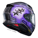 Shoei NXR2 Gundam Black Tri-Stars Zaku II TC-12 Helmet Size XS